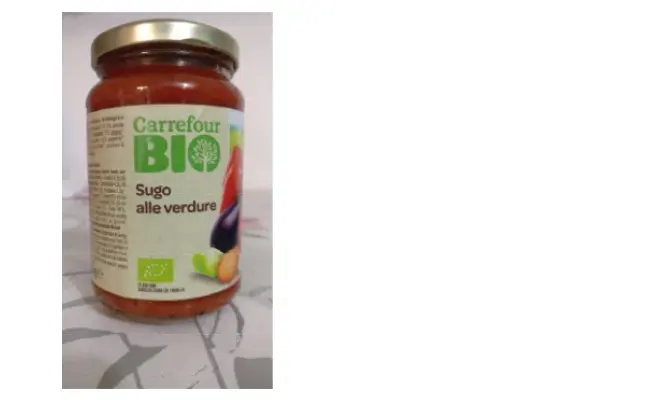 Confezione di Sugo alle verdure biologico