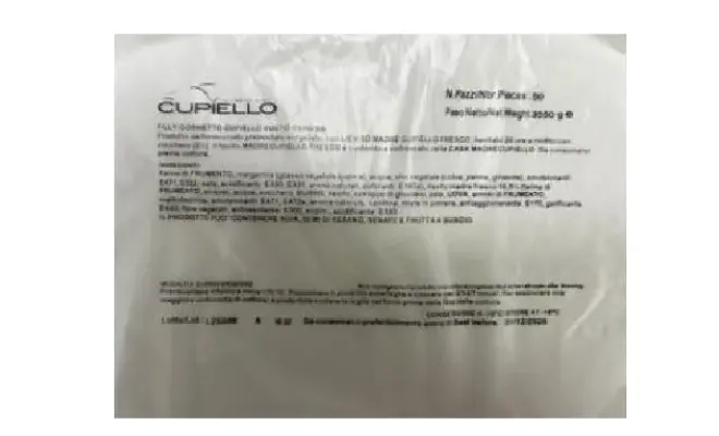 Confezione di 4000 FILLY CORNETTO CUPIELLO VUOTO - RSPO SG 50 pz