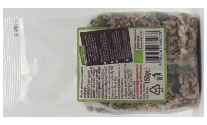 Confezione di mix di semi per insalata bio