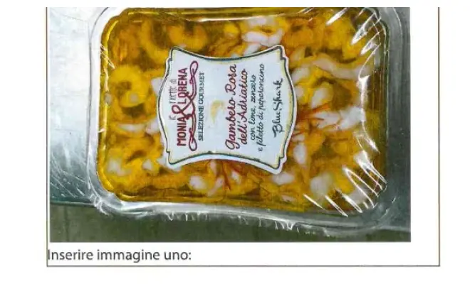 Confezione di GAMBERO ROSA DELL'ADRIATICO CON LIME, ZENZERO E FILETTO DI PEPERONCINO