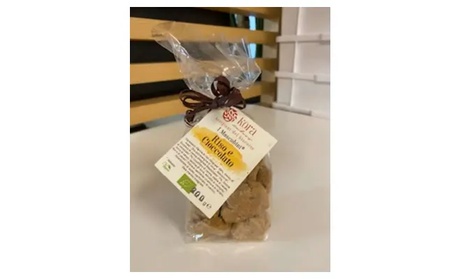 Confezione di Mascobini riso e cioccolato