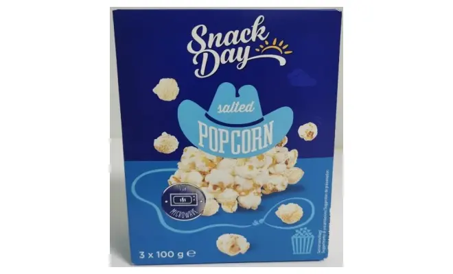 Confezione di POP CORN SALATI PER MICROONDE