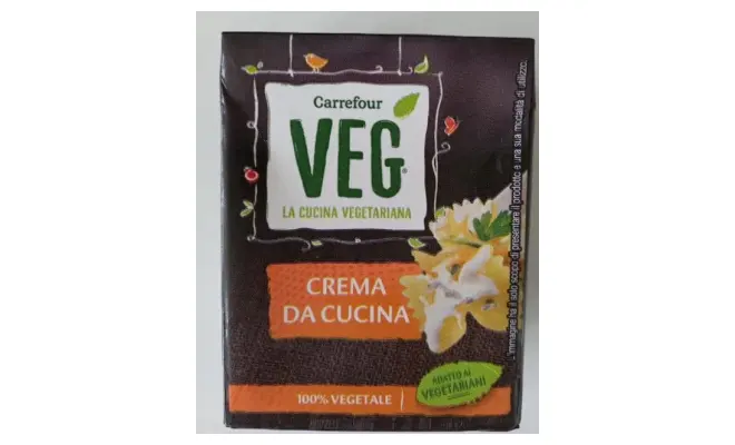 Confezione di Crema da cucina vegetale