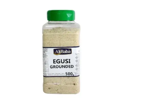 Confezione di EGUSI MACINATO ALI BABA 12x500g JARS