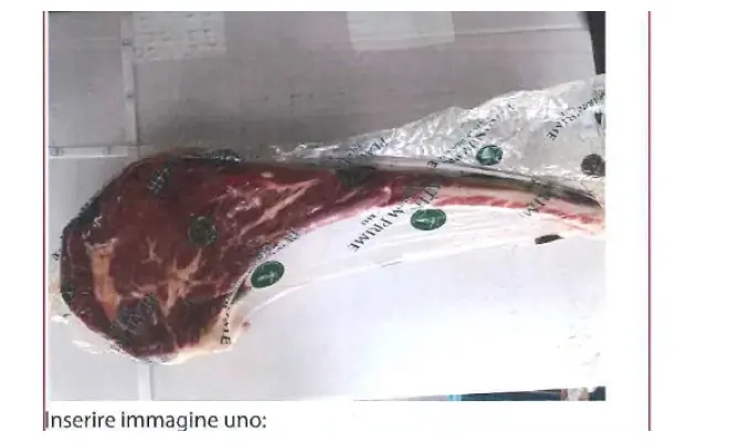 Confezione di TOMAHAWAK di bovino adulto