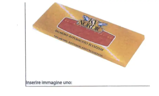 Confezione di SALMONE SCOZZESE AFFUMICATO KV NORDIC