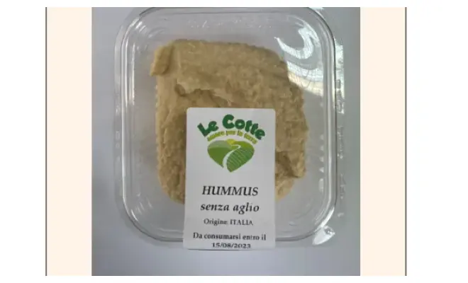 Confezione di HUMMUS senza aglio