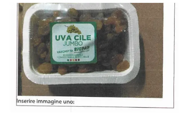 Confezione di UVA JUMBOGOLDEN DISIDTATA