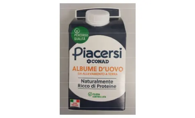 Confezione di Albume d'uovo liquido pastorizzato