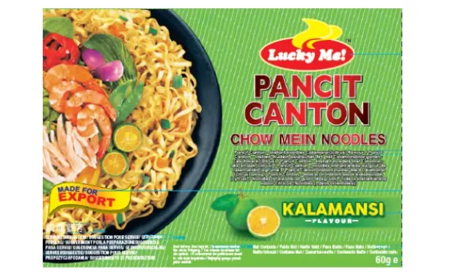 Confezione di Lucky Me Pancit Canton Kalamansi 72x60g