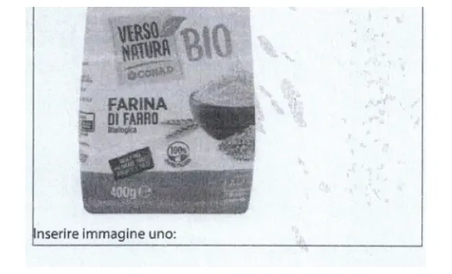 Confezione di FARINA DI FARRO BIOLOGICA